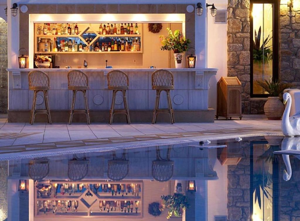 Grand Beach Hotel Mykonos Town Exterior foto