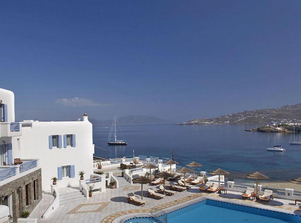 Grand Beach Hotel Mykonos Town Exterior foto