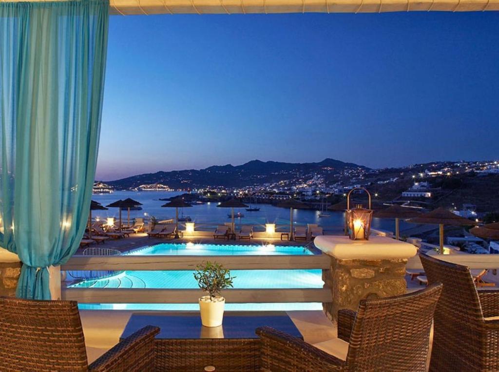 Grand Beach Hotel Mykonos Town Exterior foto