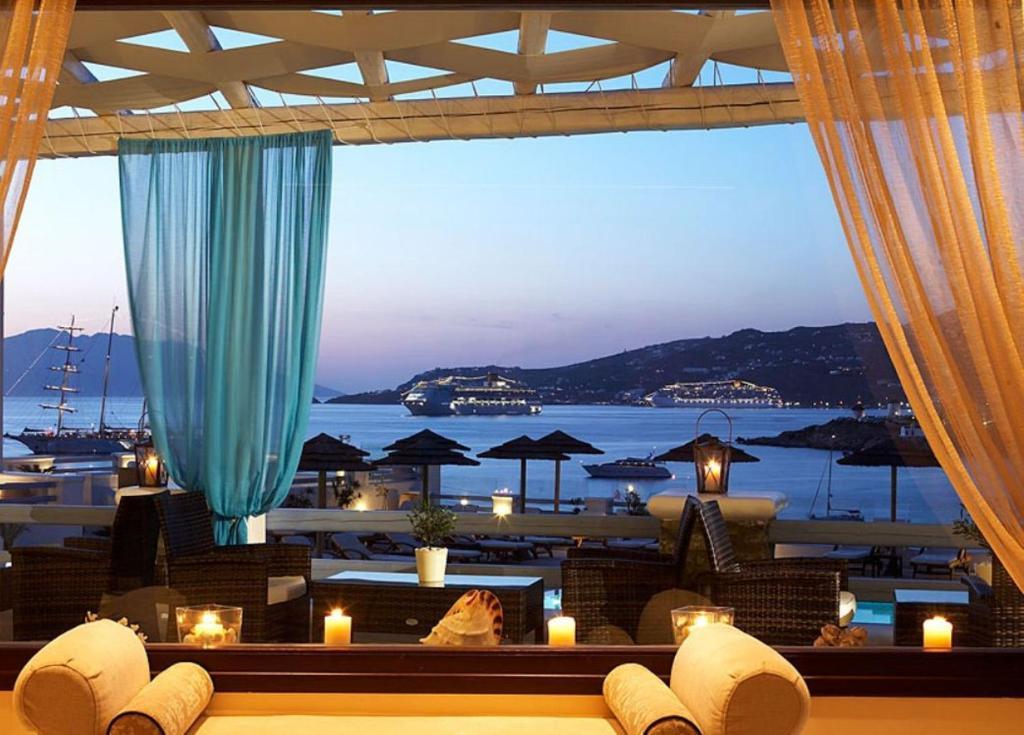 Grand Beach Hotel Mykonos Town Exterior foto