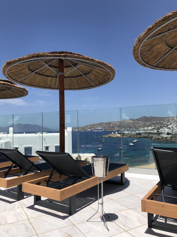 Grand Beach Hotel Mykonos Town Exterior foto