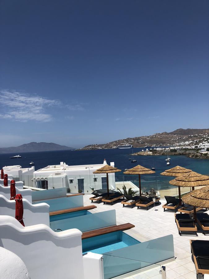 Grand Beach Hotel Mykonos Town Exterior foto