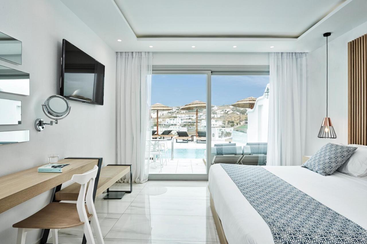 Grand Beach Hotel Mykonos Town Exterior foto