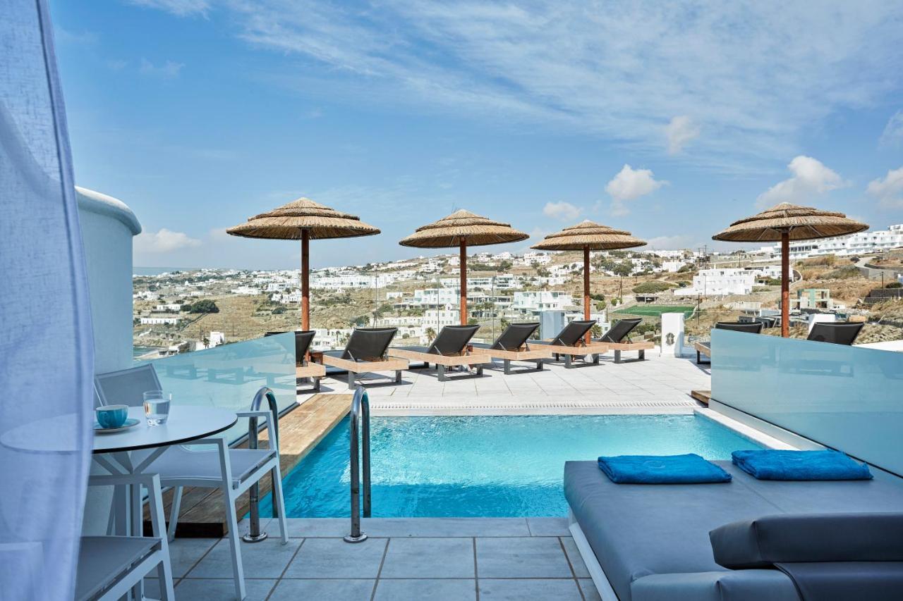 Grand Beach Hotel Mykonos Town Exterior foto