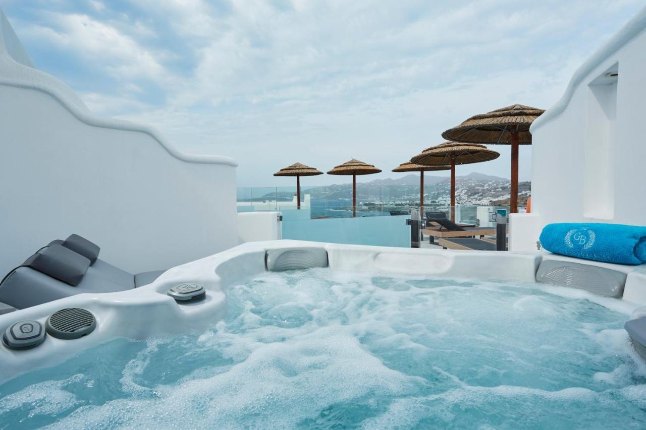 Grand Beach Hotel Mykonos Town Exterior foto